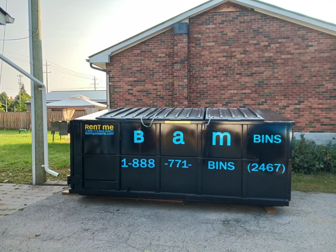 Commercial & Residential Bin Rentals in Belleville, ON Bam Quick Bins